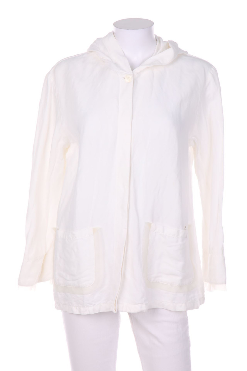 TRUSSARDI JEANS - Jacke aus Leinen-Mix - D 38