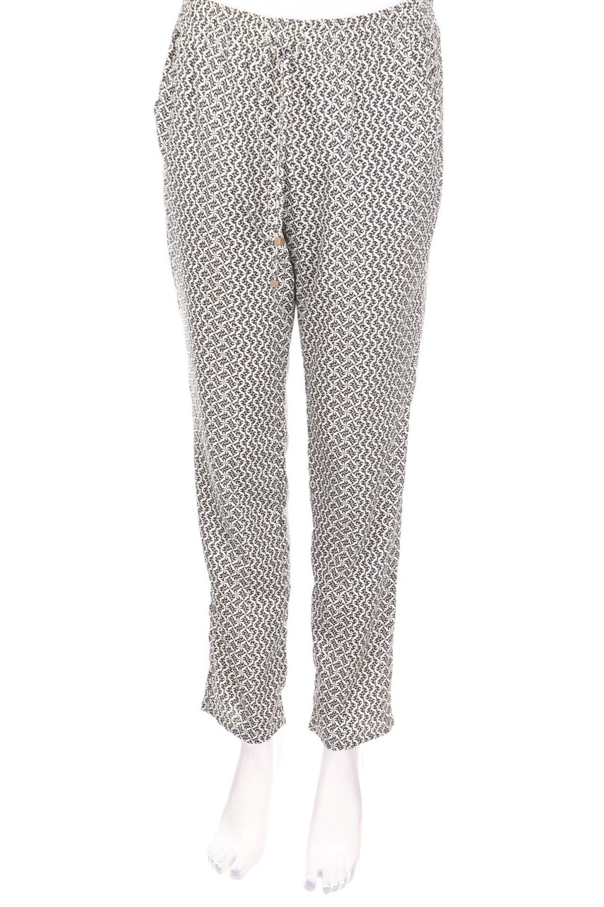 UNITED COLORS OF BENETTON - Muster-Hose mit Tunnelzug - S