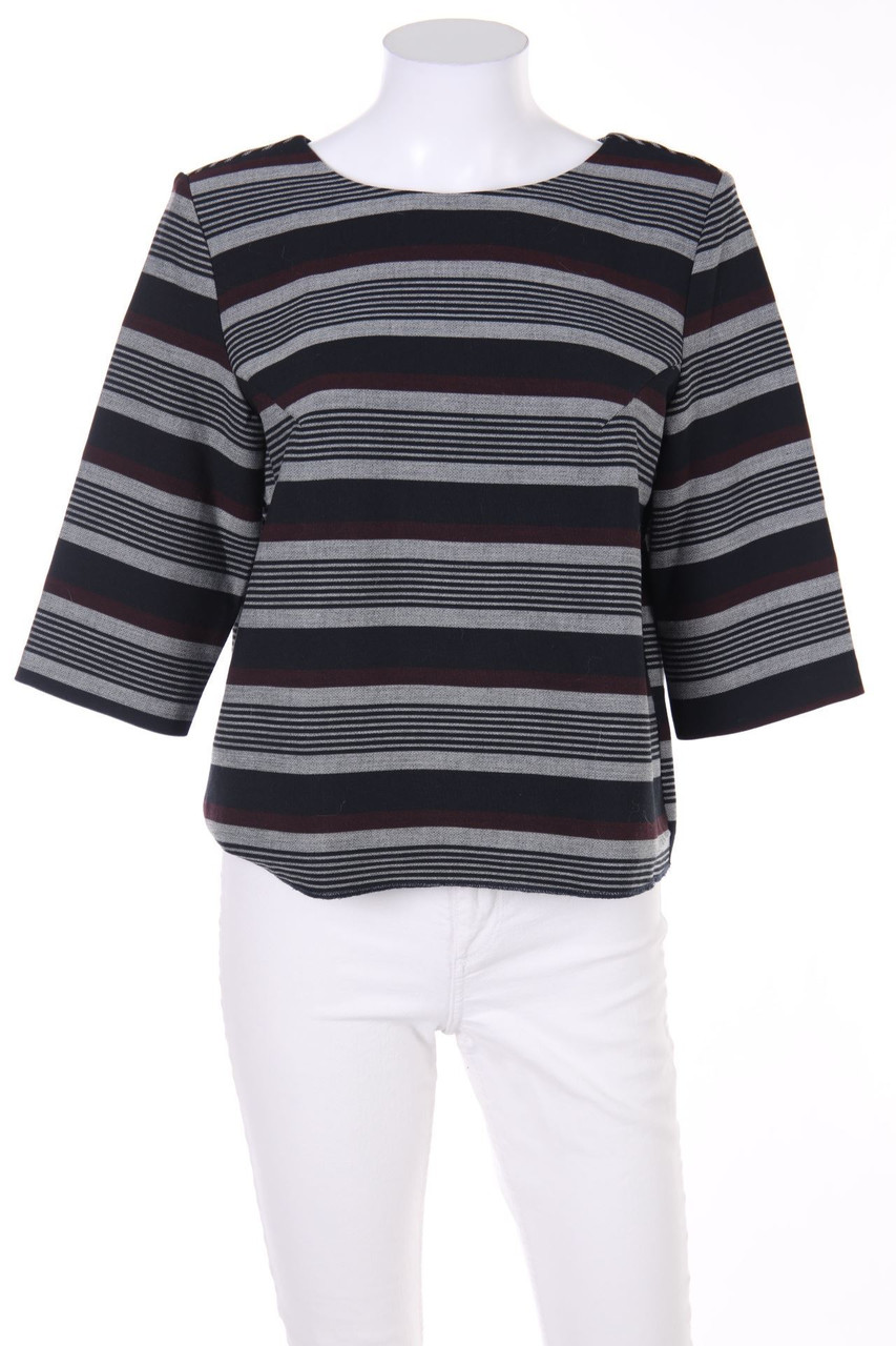 promod - 3/4-Arm-Shirt mit Reißverschluss - D 38