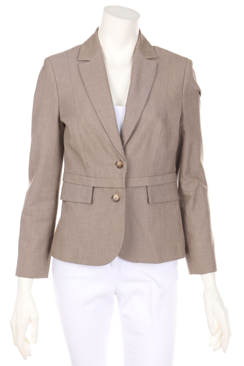 comma - Blazer mit Karo-Muster - D 34