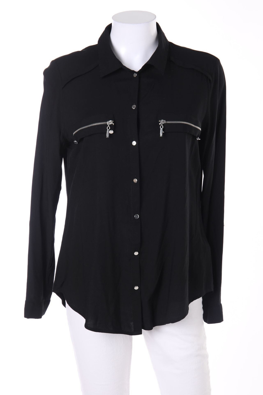 ashley brooke - Hemd-Bluse mit Roll-up-Manschette - D 42