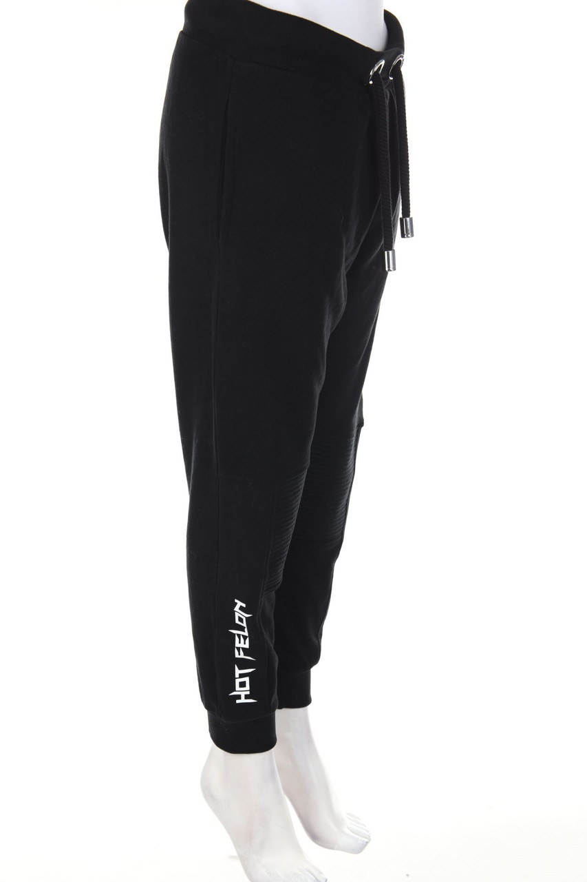 JEREMY MEEKS - Sweatpants mit Logo-Plakette - M