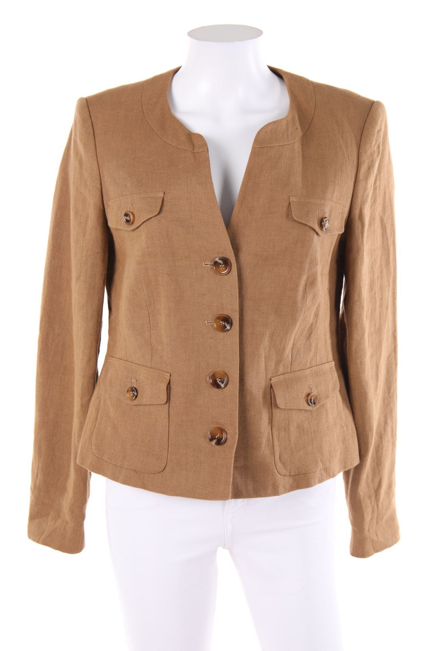 MADELEINE - Blazer-Jacke aus Leinen - D 38