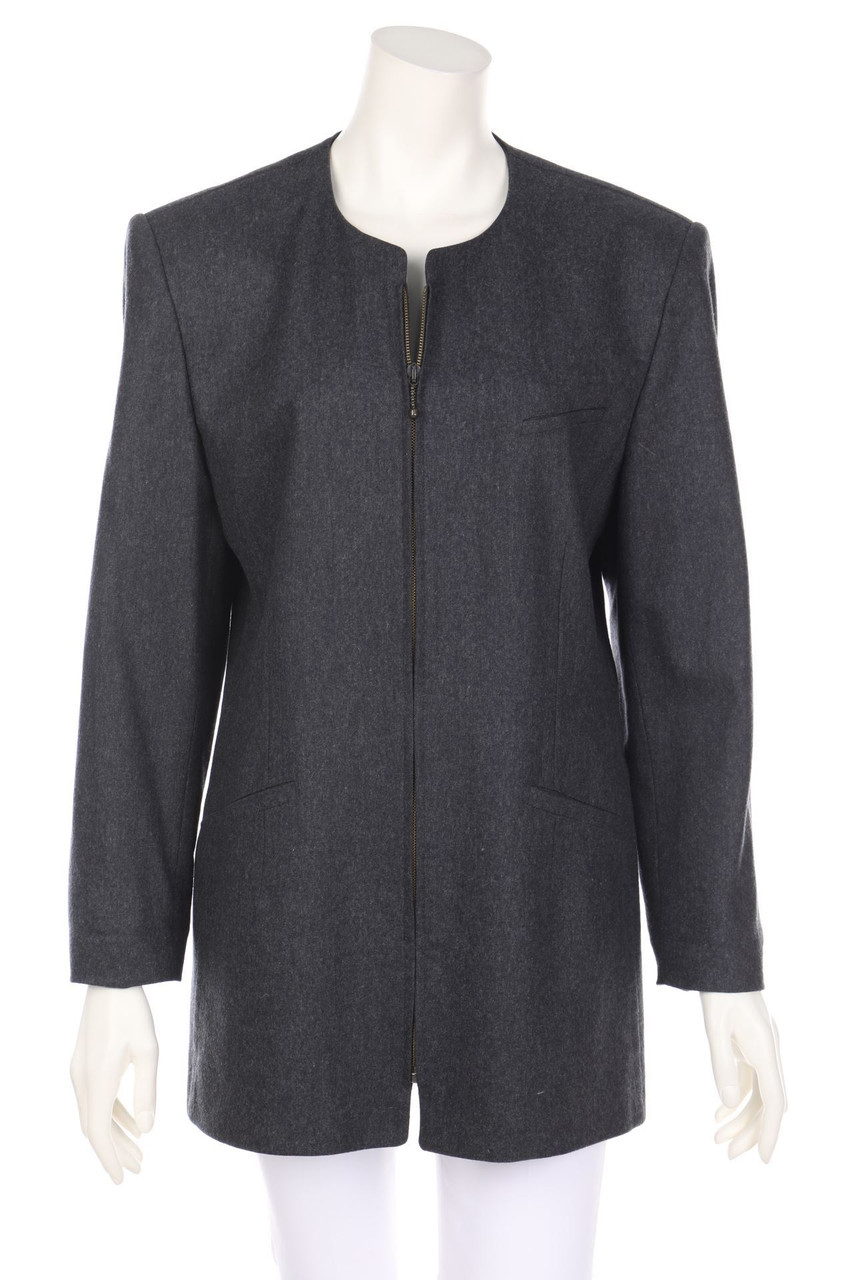 JOSEPH JANARD - Mantel aus Schurwoll-Mix mit Kaschmir - D 40