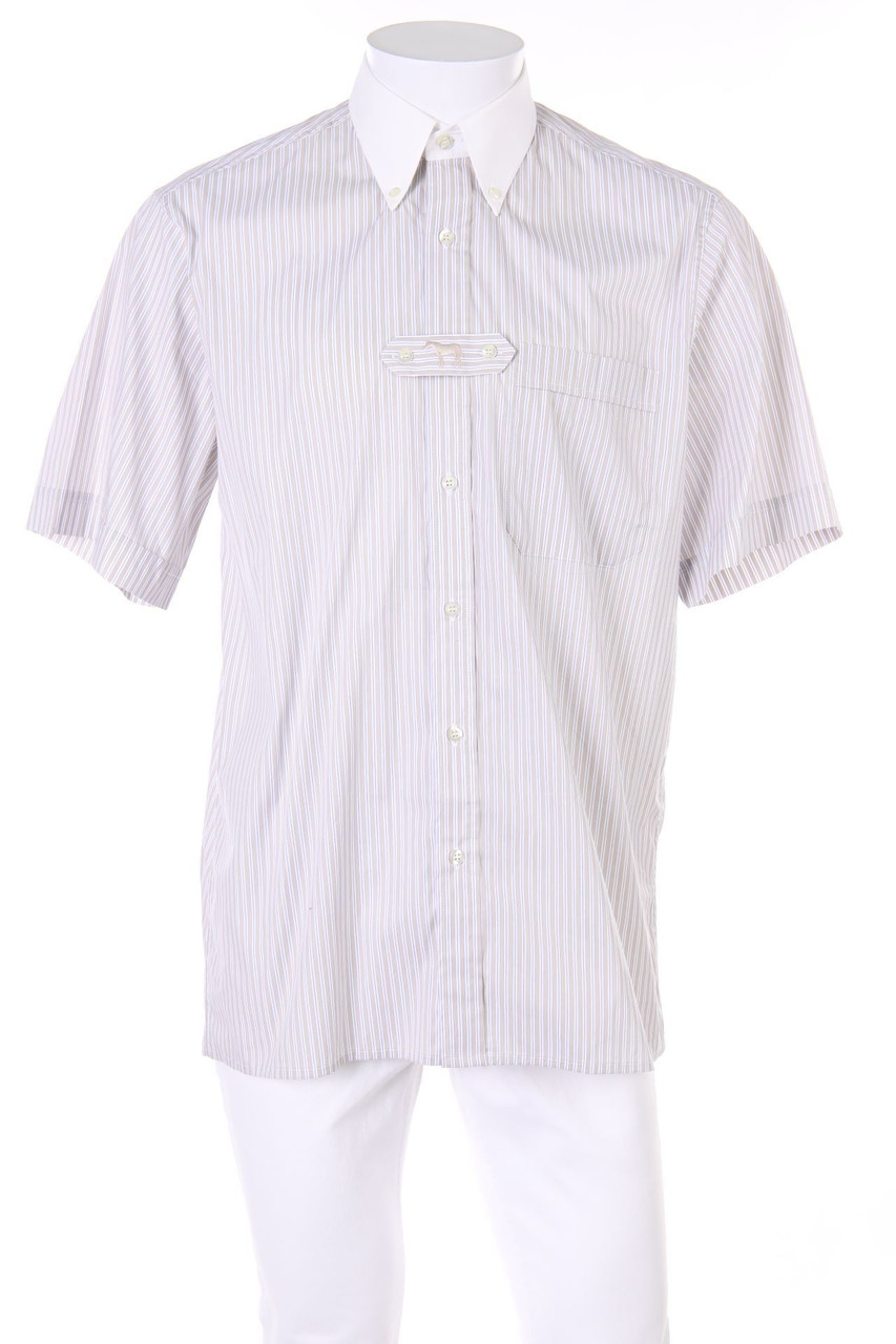 IRIS BAYER - Kurzarm-Hemd Casual Streifen - 39