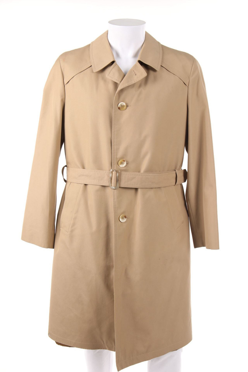 strellson - Vintage-Mantel mit Gürtel - 52