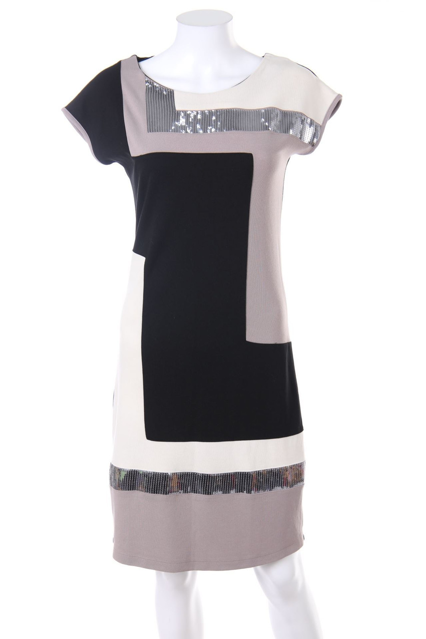 bonprix collection - Shift-Kleid mit Pailletten - S