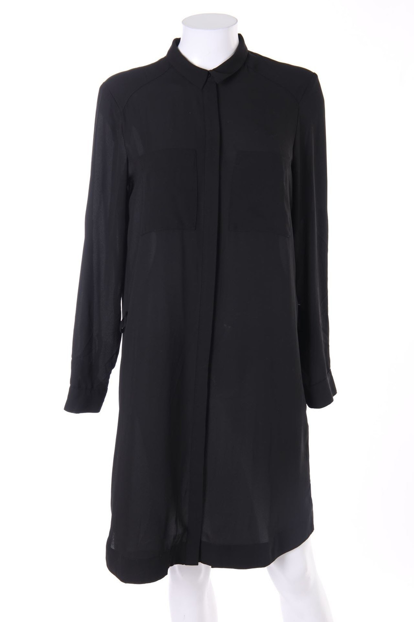 H&M - Blusenkleid mit aufgesetzten Taschen - D 36