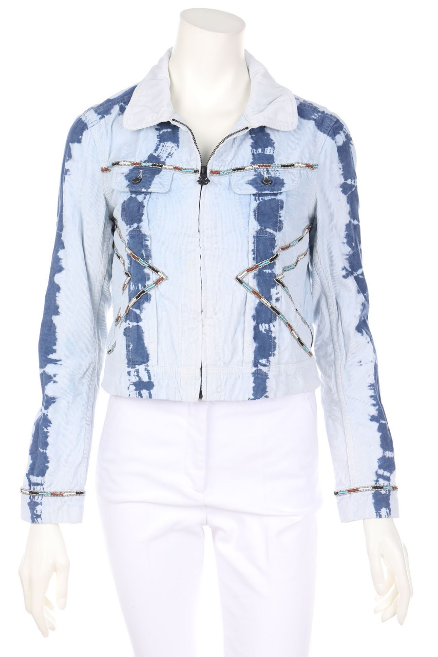 MAISON SCOTCH - Cord-Jacke mit Perlen - M