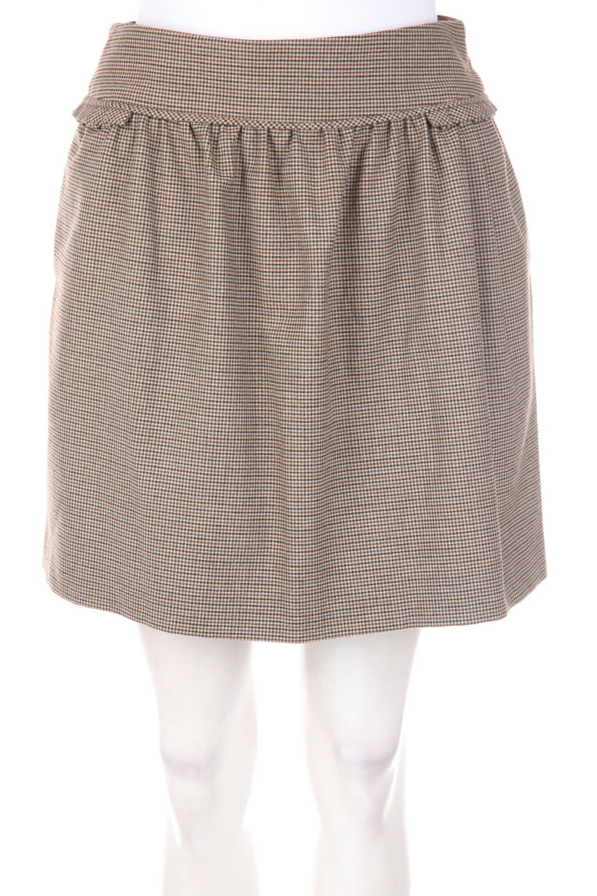 ZARA WOMAN - Minirock mit Karo-Muster - M