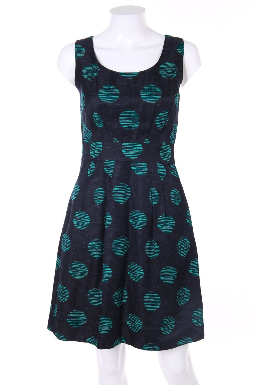 BANANA REPUBLIC - Minikleid aus Leinen-Mix mit Print - D 30