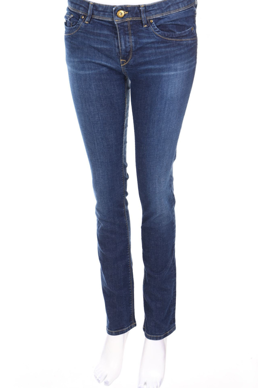 Massimo Dutti - Used Look Skinny-Jeans - W28