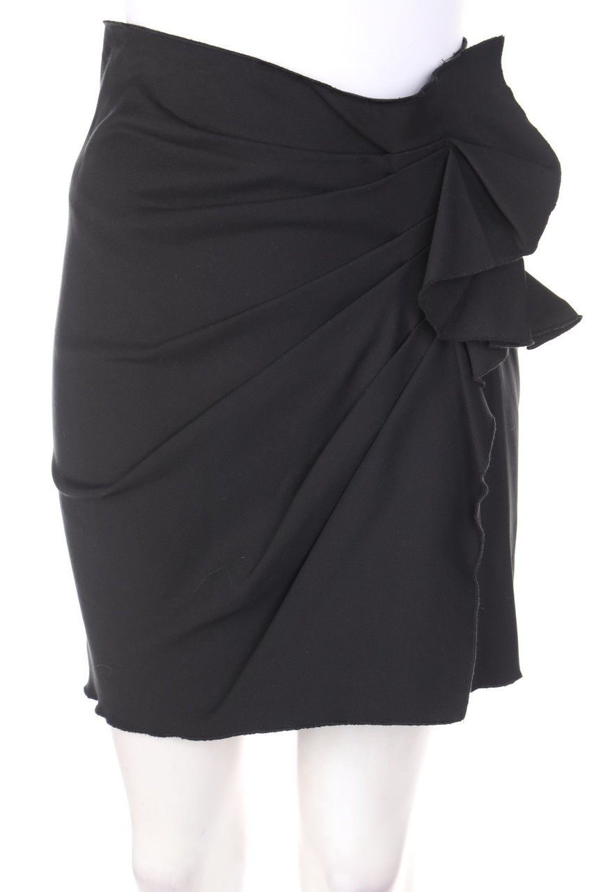 ZARA WOMAN - Minirock mit Drapierung - S