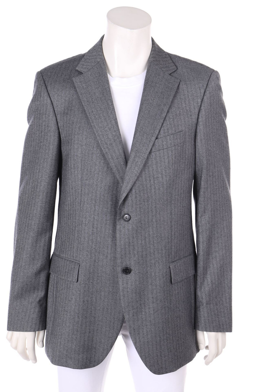 TOMMY HILFIGER TAILORED - Sakko aus Woll-Mix mit Kaschmir - 52