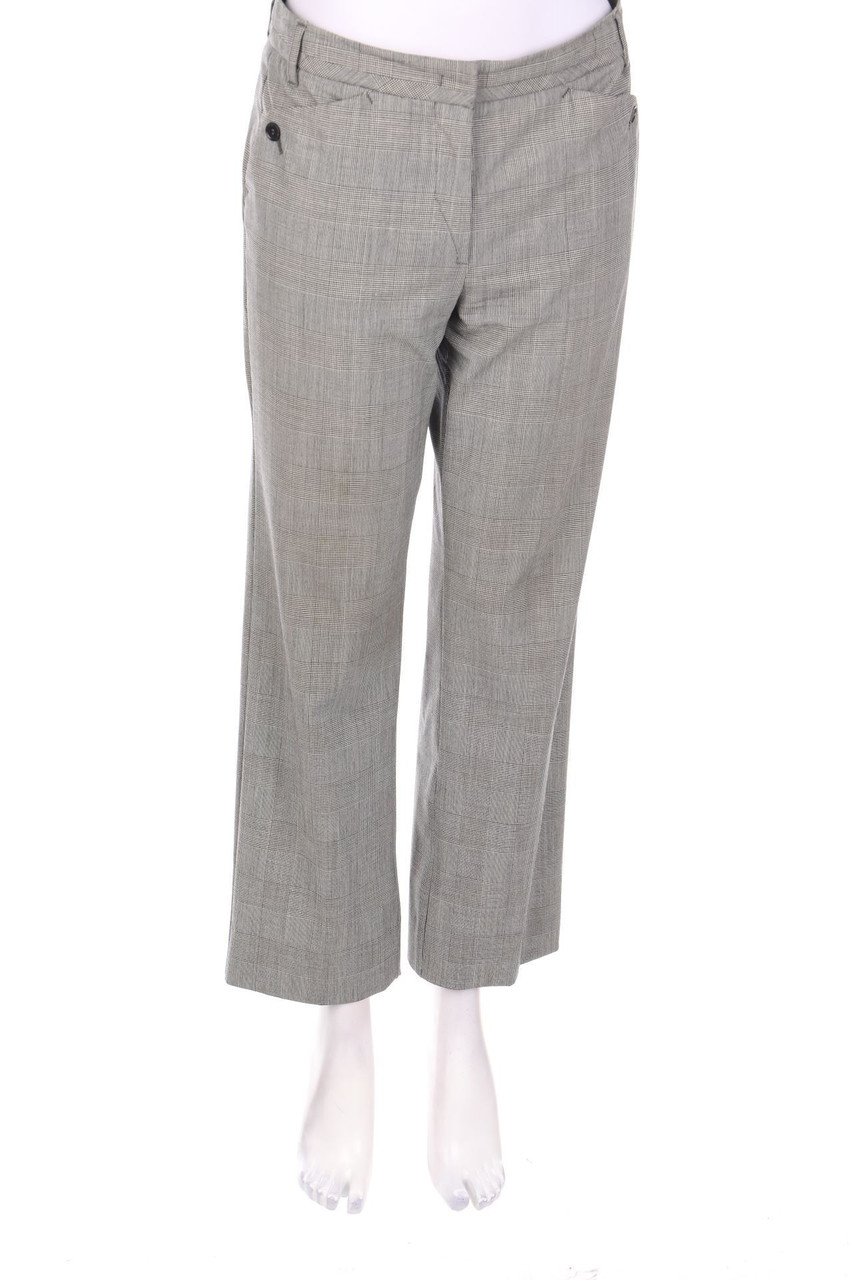 MARC CAIN - Hose mit Karo-Muster - D 36