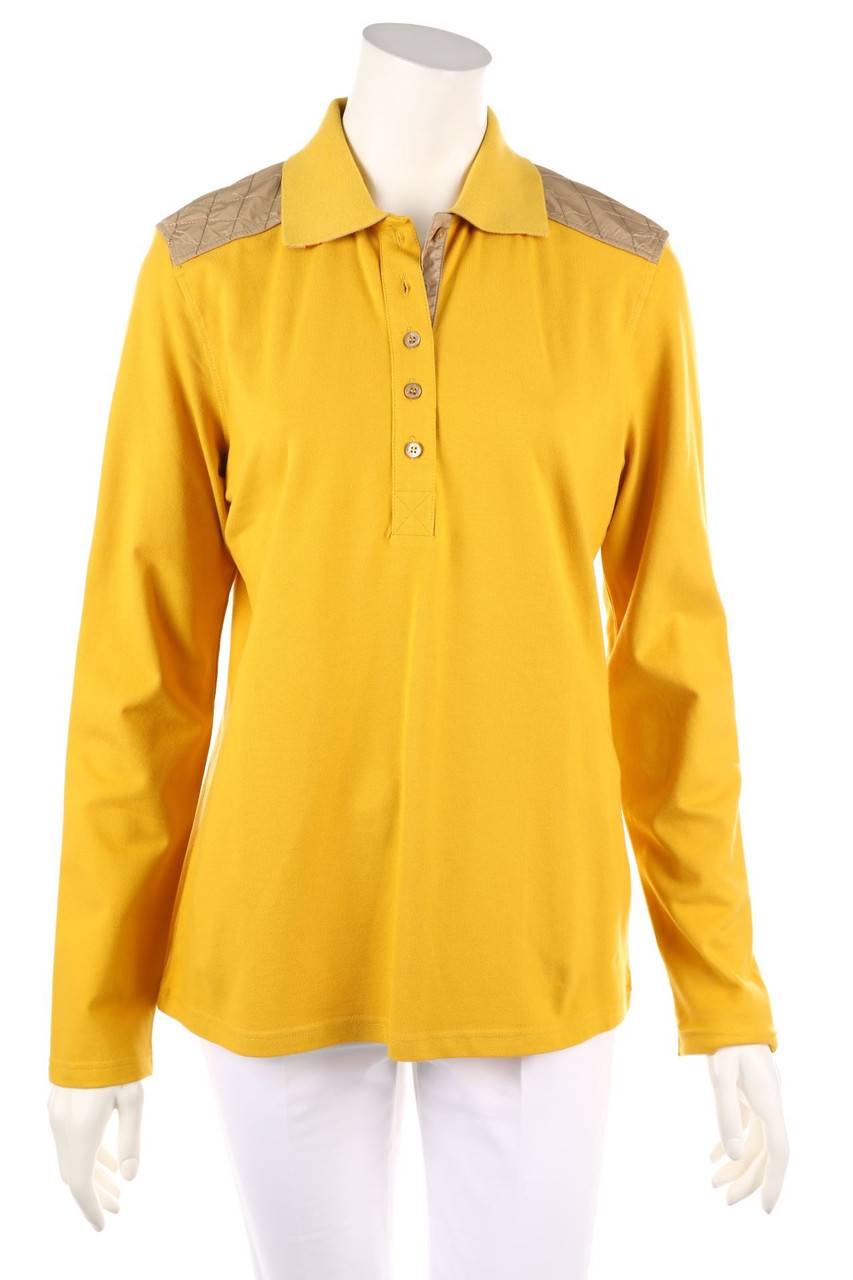 BOGNER - Langarm-Polo-Shirt mit Elbow Patches - D 42