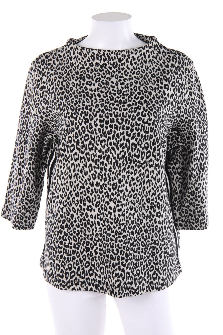 GERRY WEBER - Strick-Pullover mit Galonstreifen - D 40