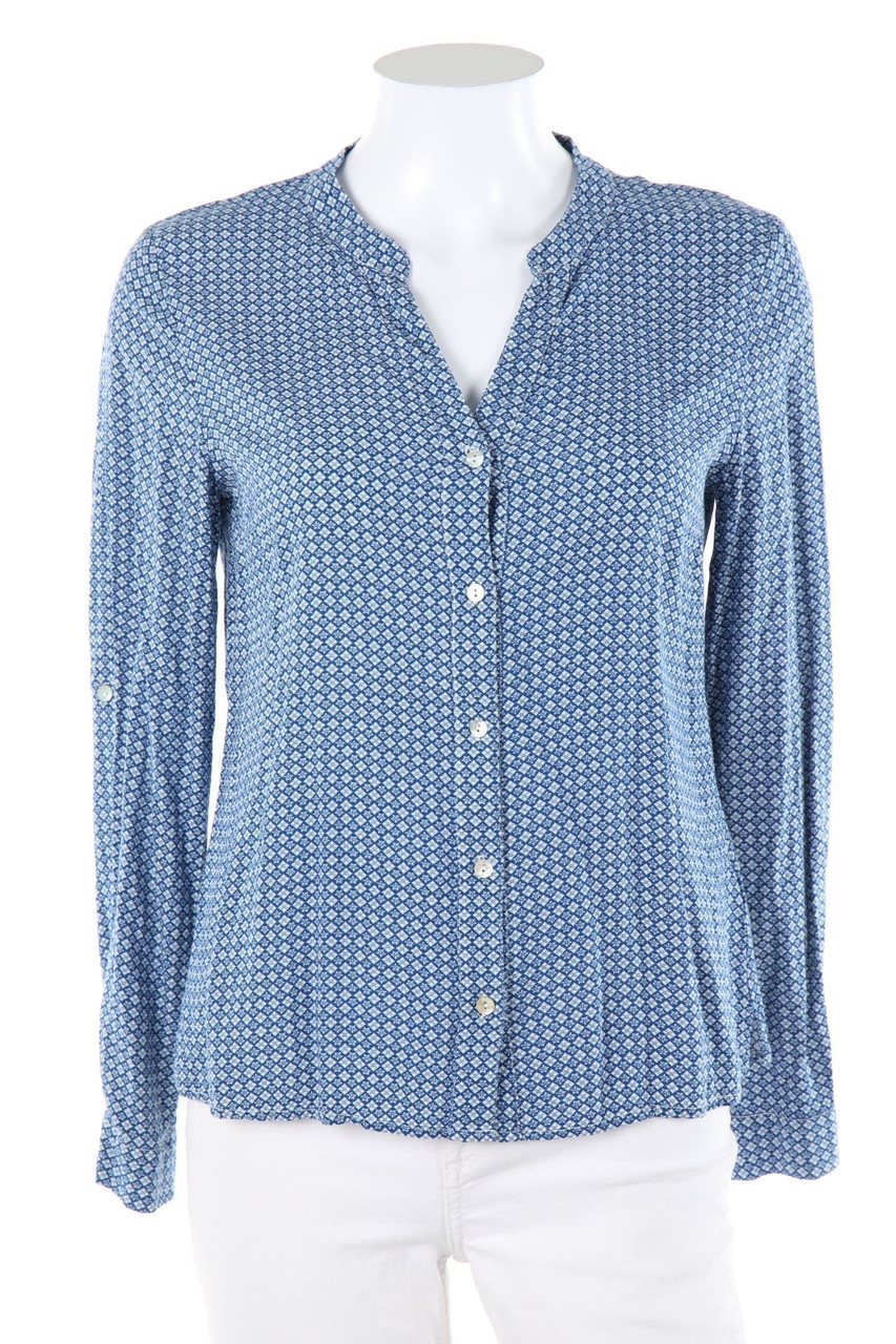 NAVYBOOT - Bluse mit Roll-up-Manschette - D 36