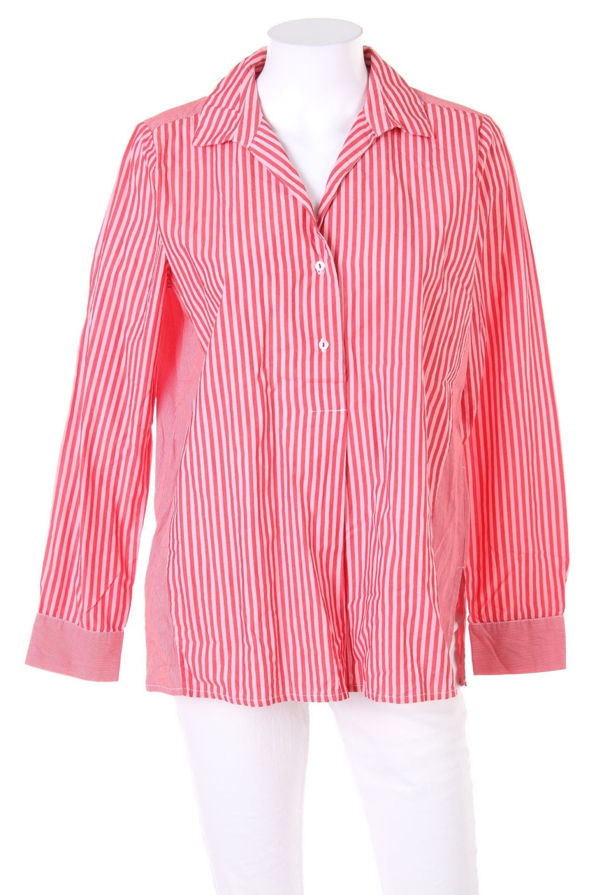 OPUS - Tunika-Bluse mit Streifen - D 38