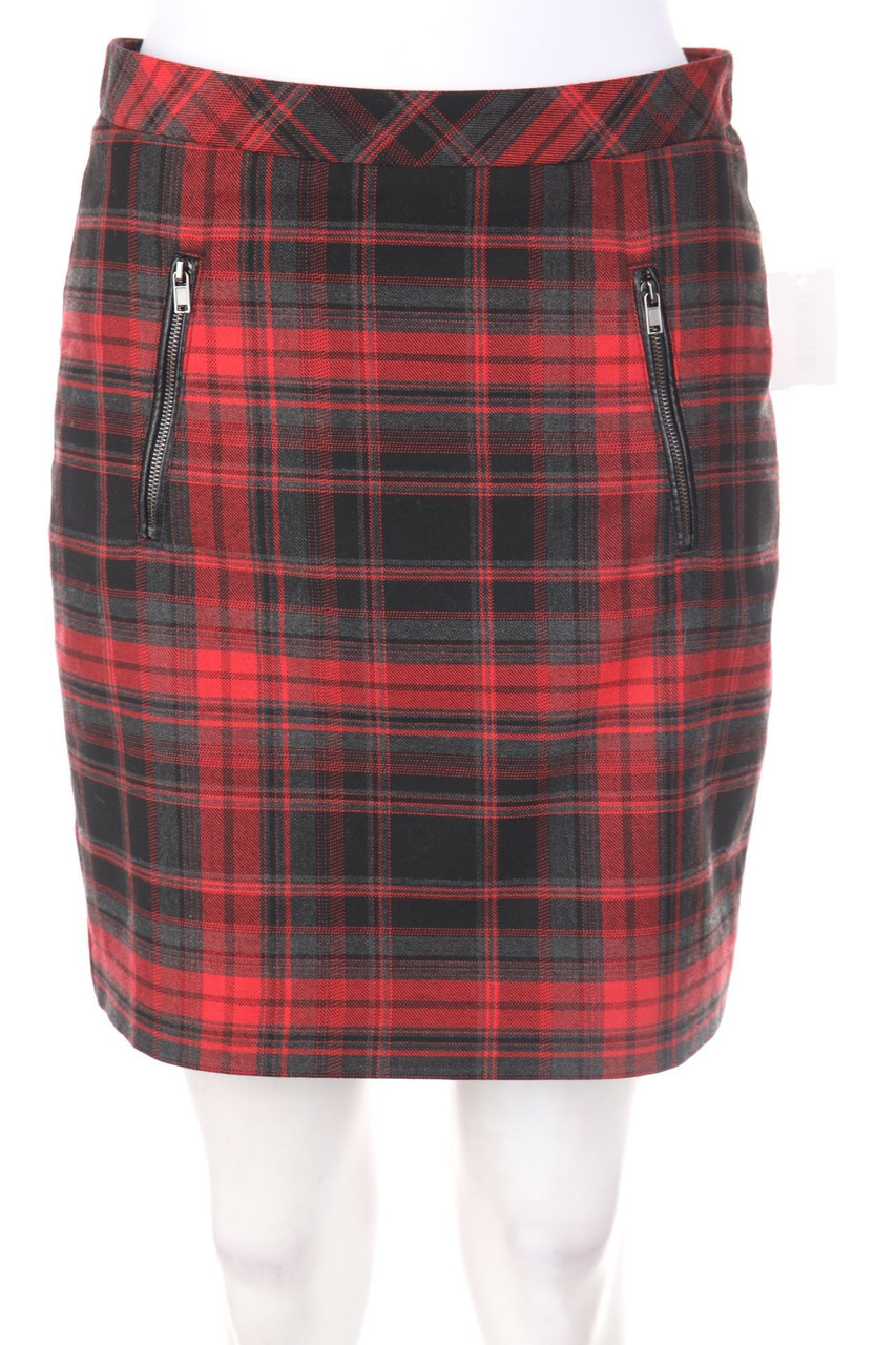 ESPRIT - Minirock mit Karo-Muster - D 34