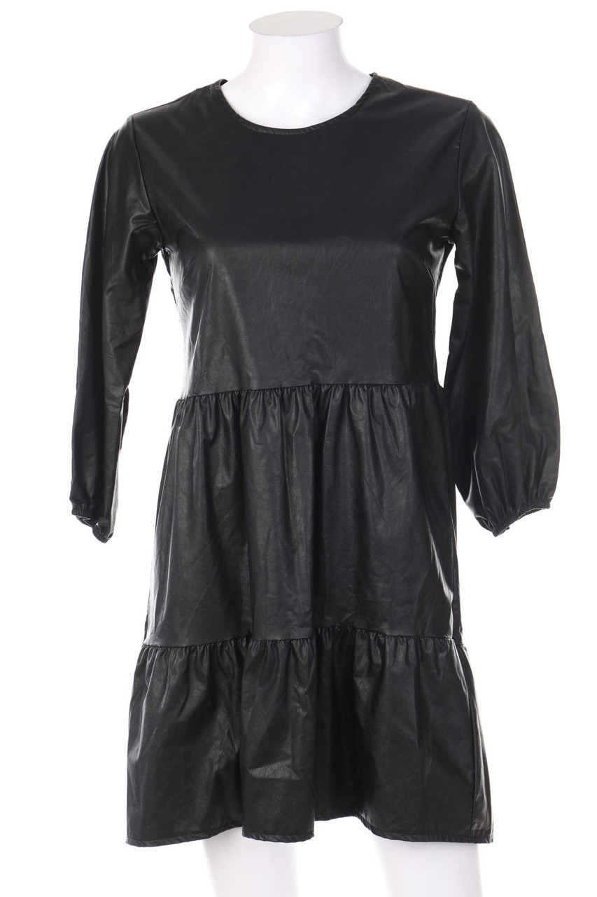 TODAY - Faux Leather-Minikleid - S