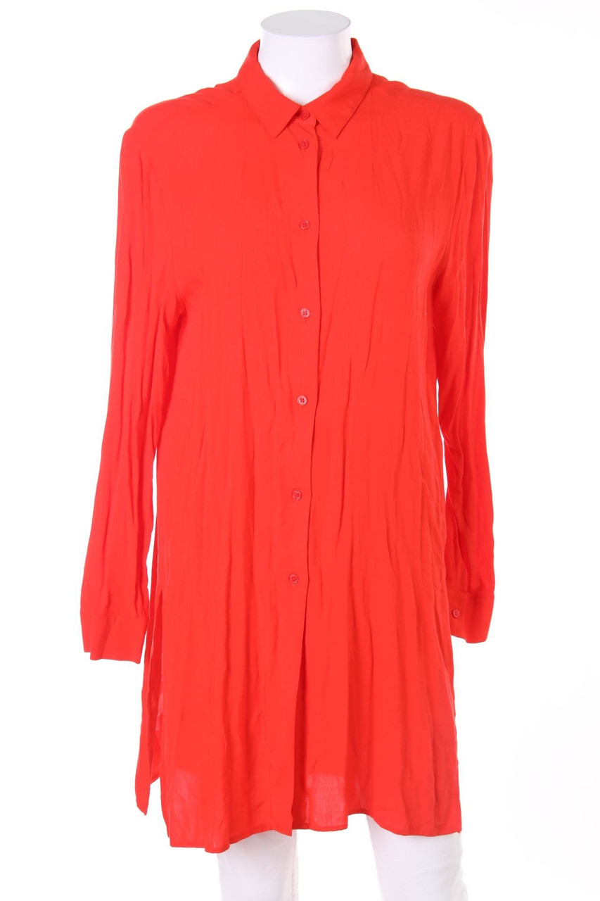 H&M - Long-Bluse mit Schlitz - D 38