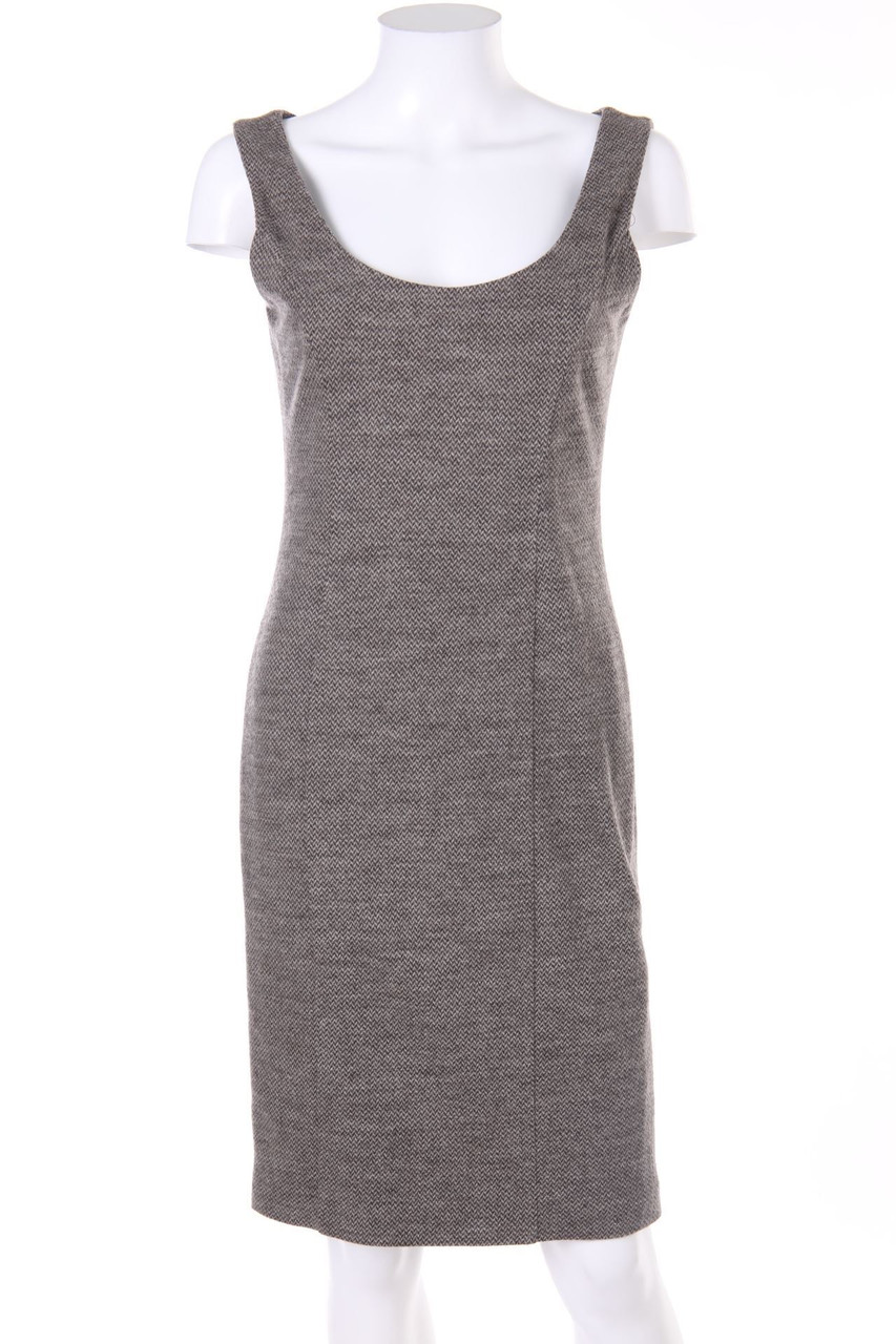 ANTONIO FUSCO - Etui-Kleid mit Zickzack-Muster - D 34