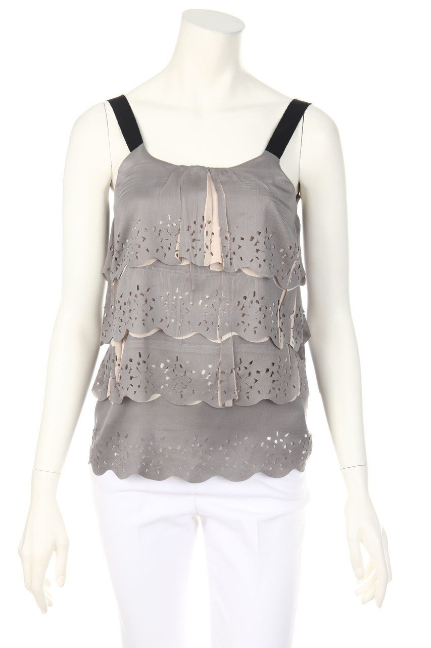 PENNYBLACK - Blusentop im Layer Look mit Cut-outs - D 34