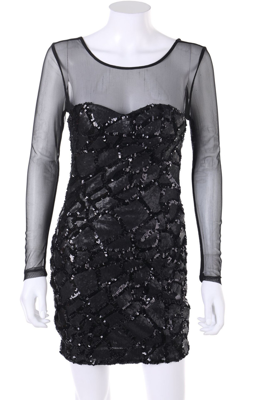 NLY ONE - Party-Kleid mit Pailletten - S