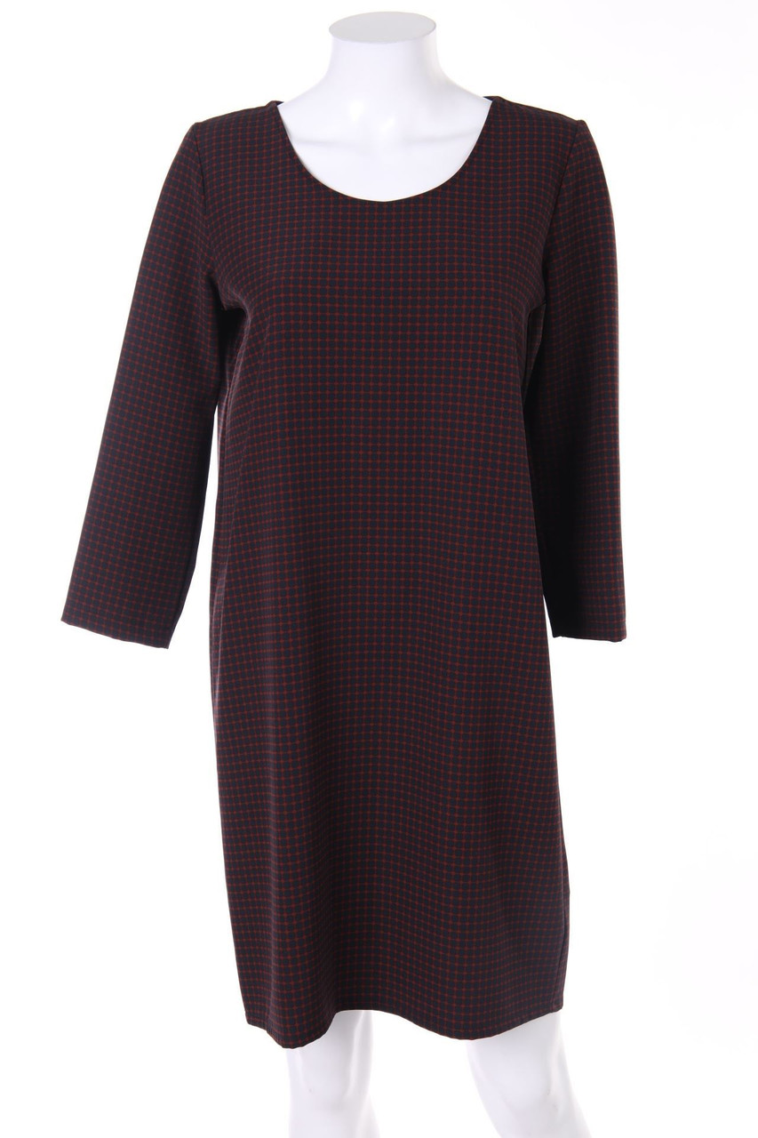 Dixie - Shift-Kleid mit Karo-Muster - M