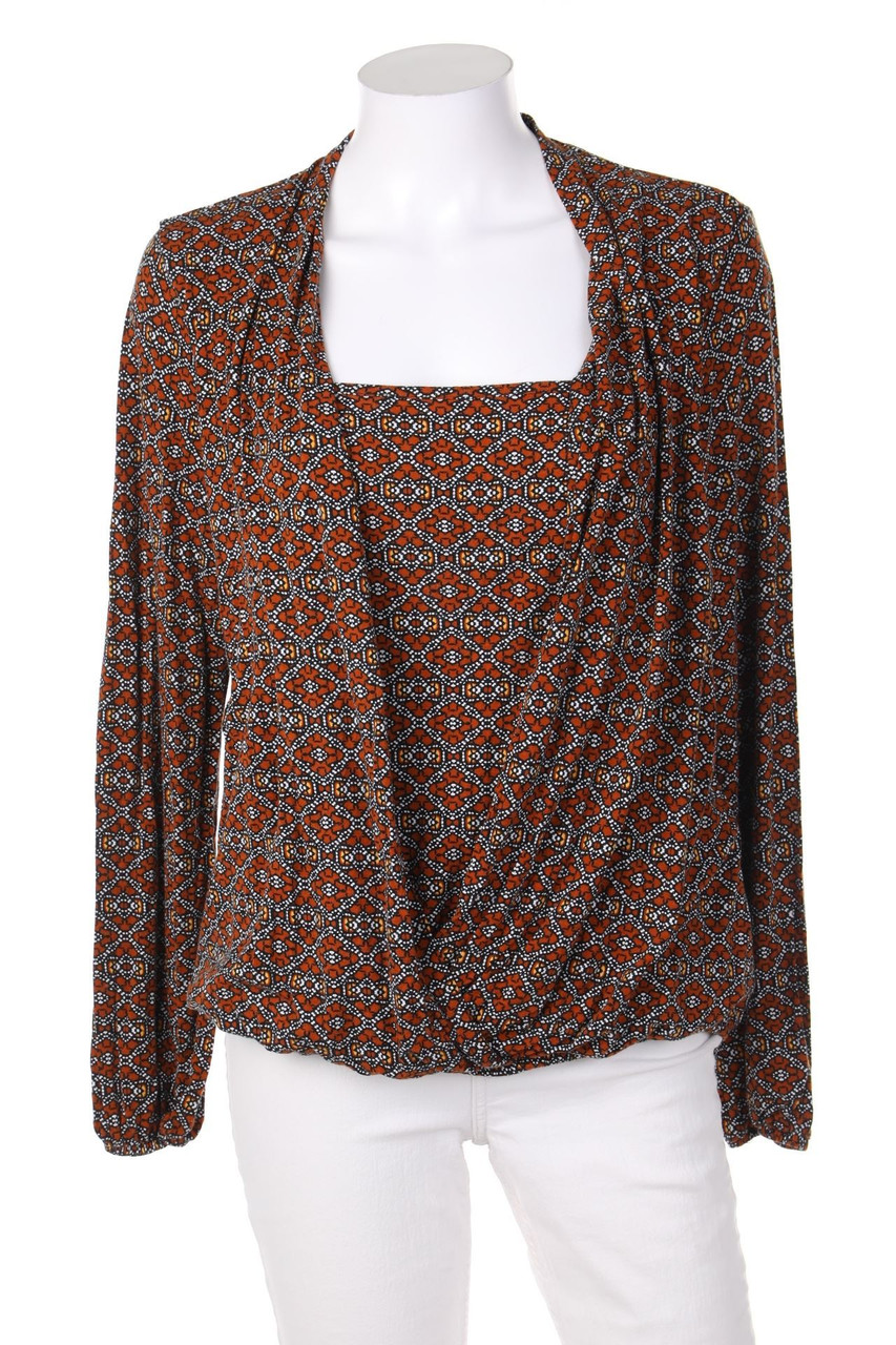 CAMOMILLA - Bluse im Layer Look mit Print - D 42