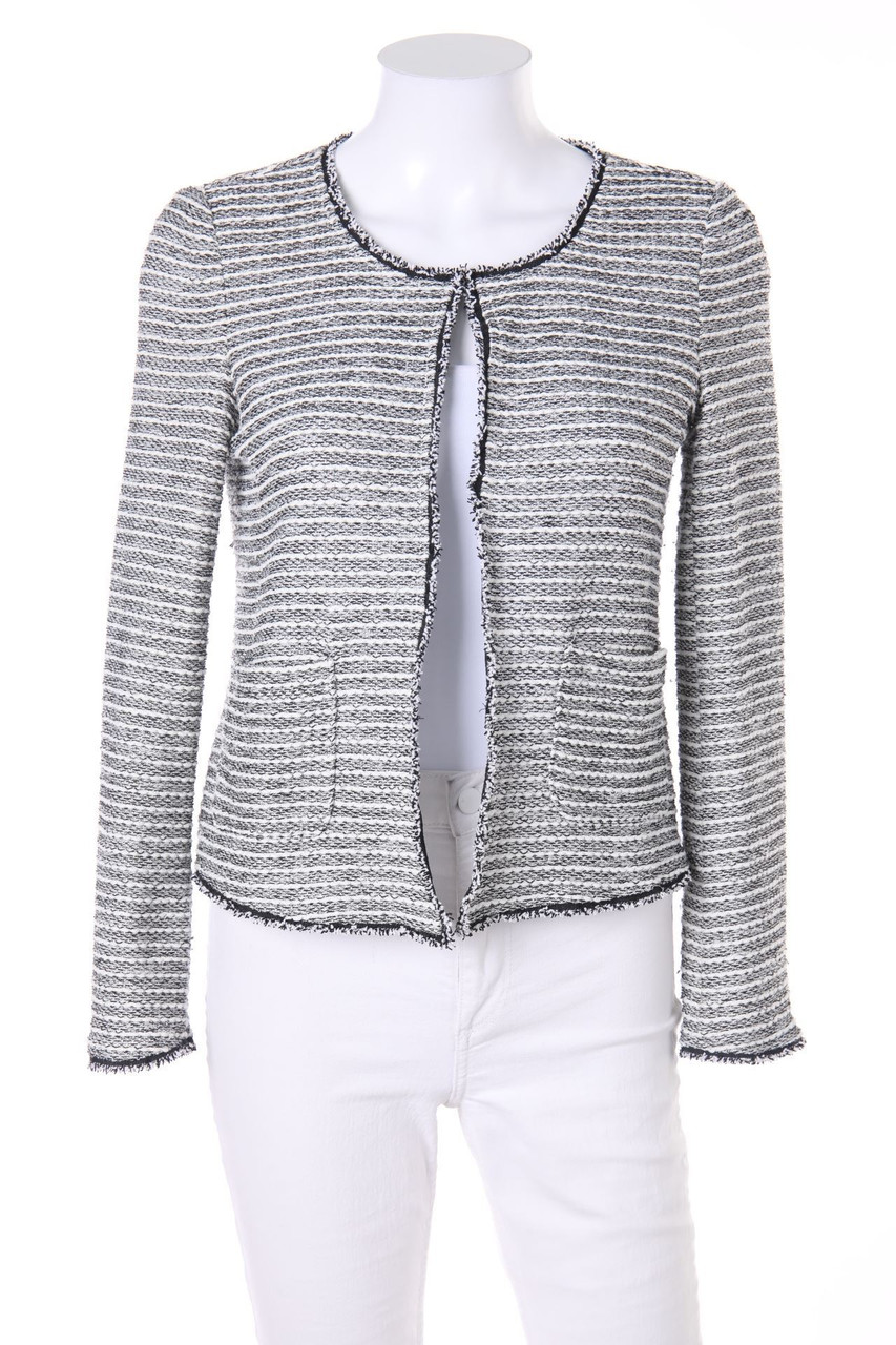 comma - Bouclé-Cardigan - D 36