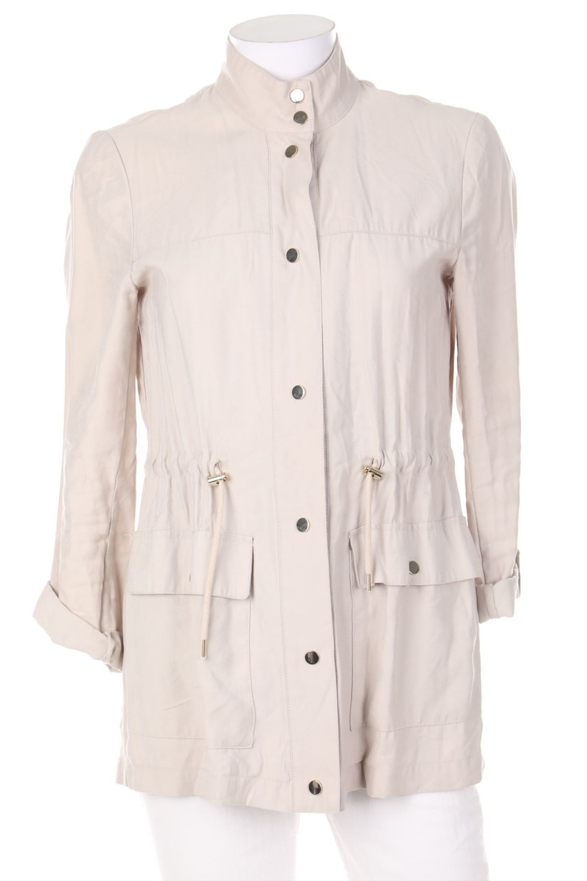 ZARA - Jacke mit Tunnelzug mit Roll-up-Manschette - XS