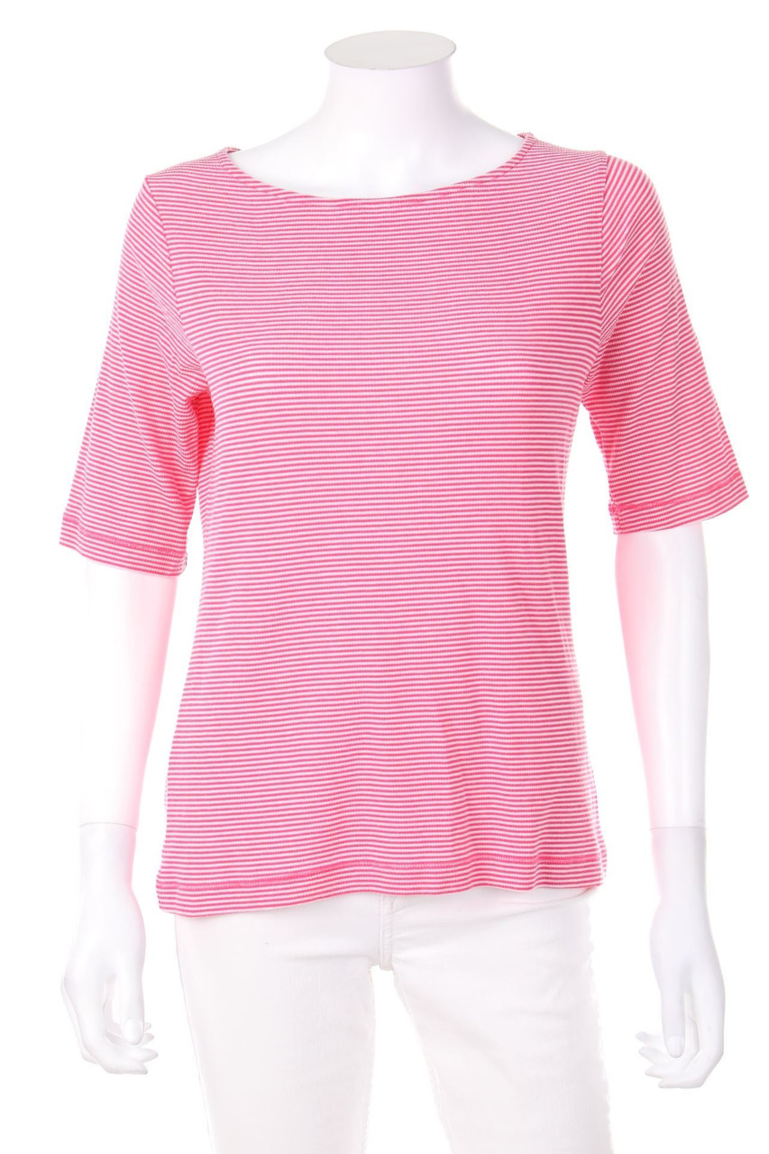 TOMMY HILFIGER - Kurzarm-Shirt mit Logo-Stickerei - L