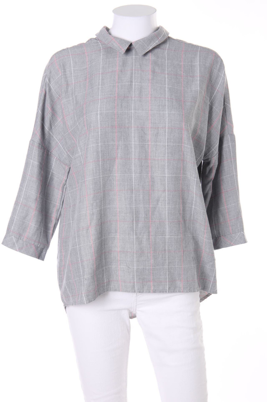 MOHITO - Bluse mit Karo-Muster - D 36