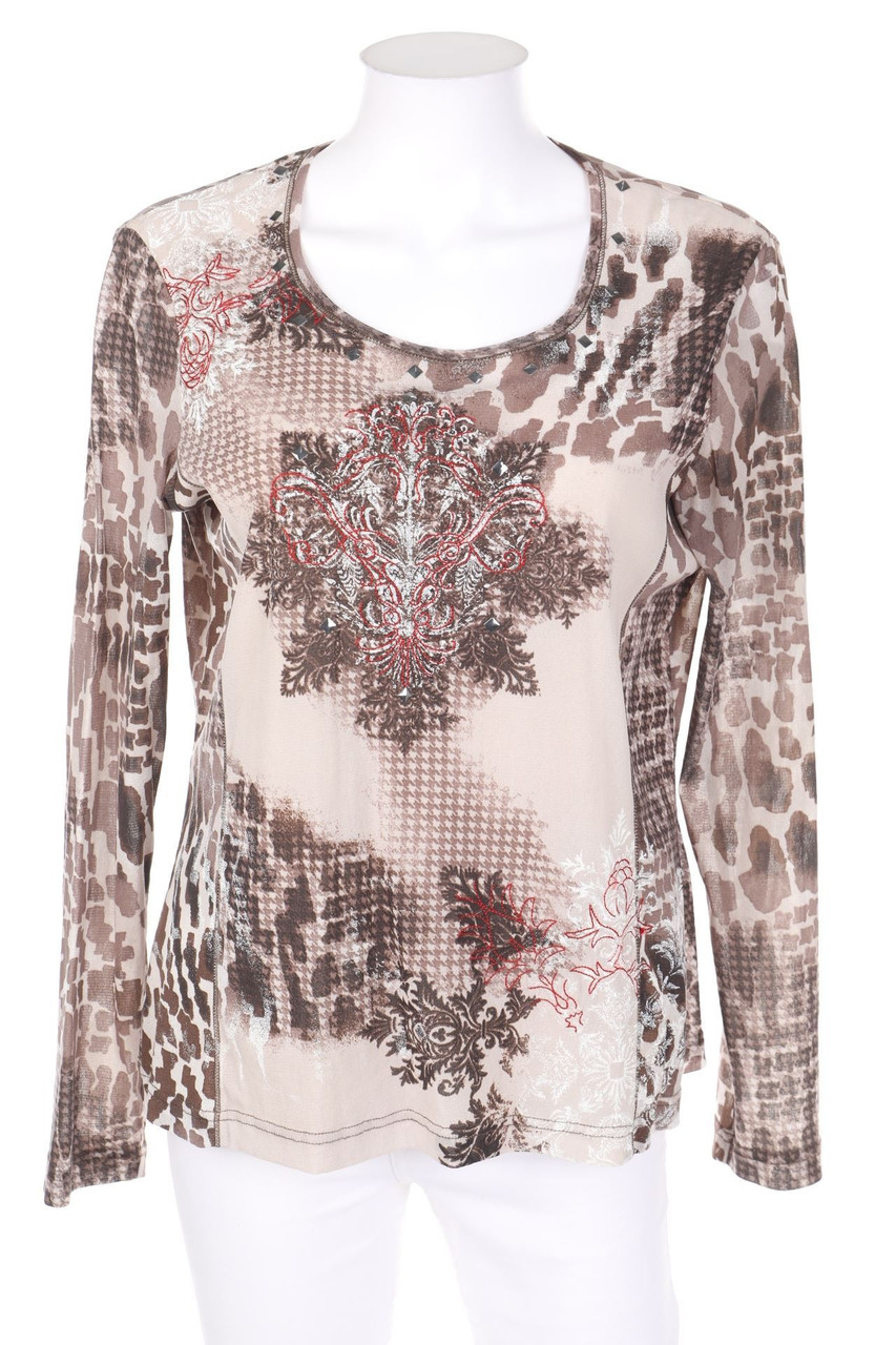 GERRY WEBER - Longsleeve-Shirt mit Nieten - D 42-44