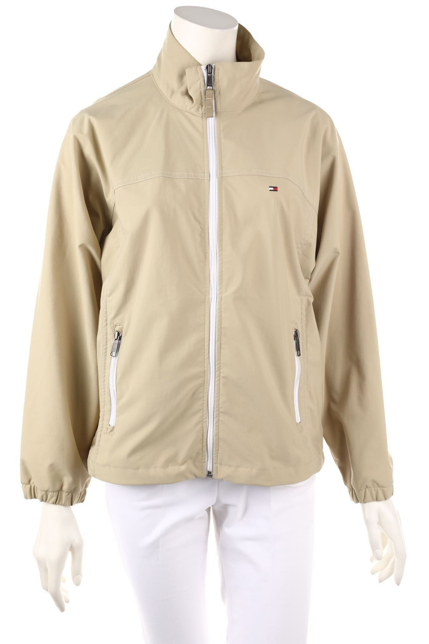 TOMMY HILFIGER - Jacke mit Logo-Stickerei - S
