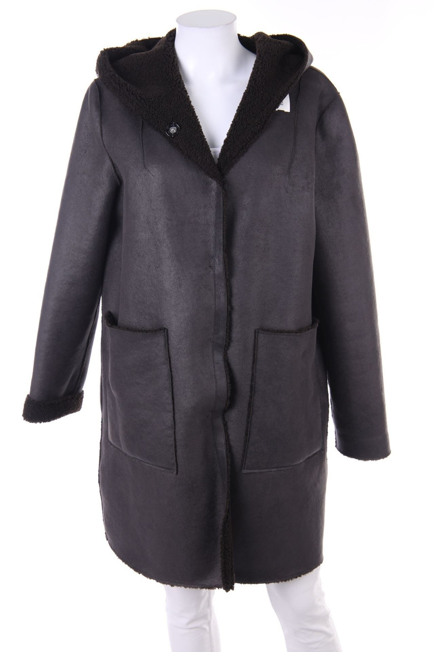 BEAUMONT AMSTERDAM - Faux Shearling-Jacke zum Wenden - D 42