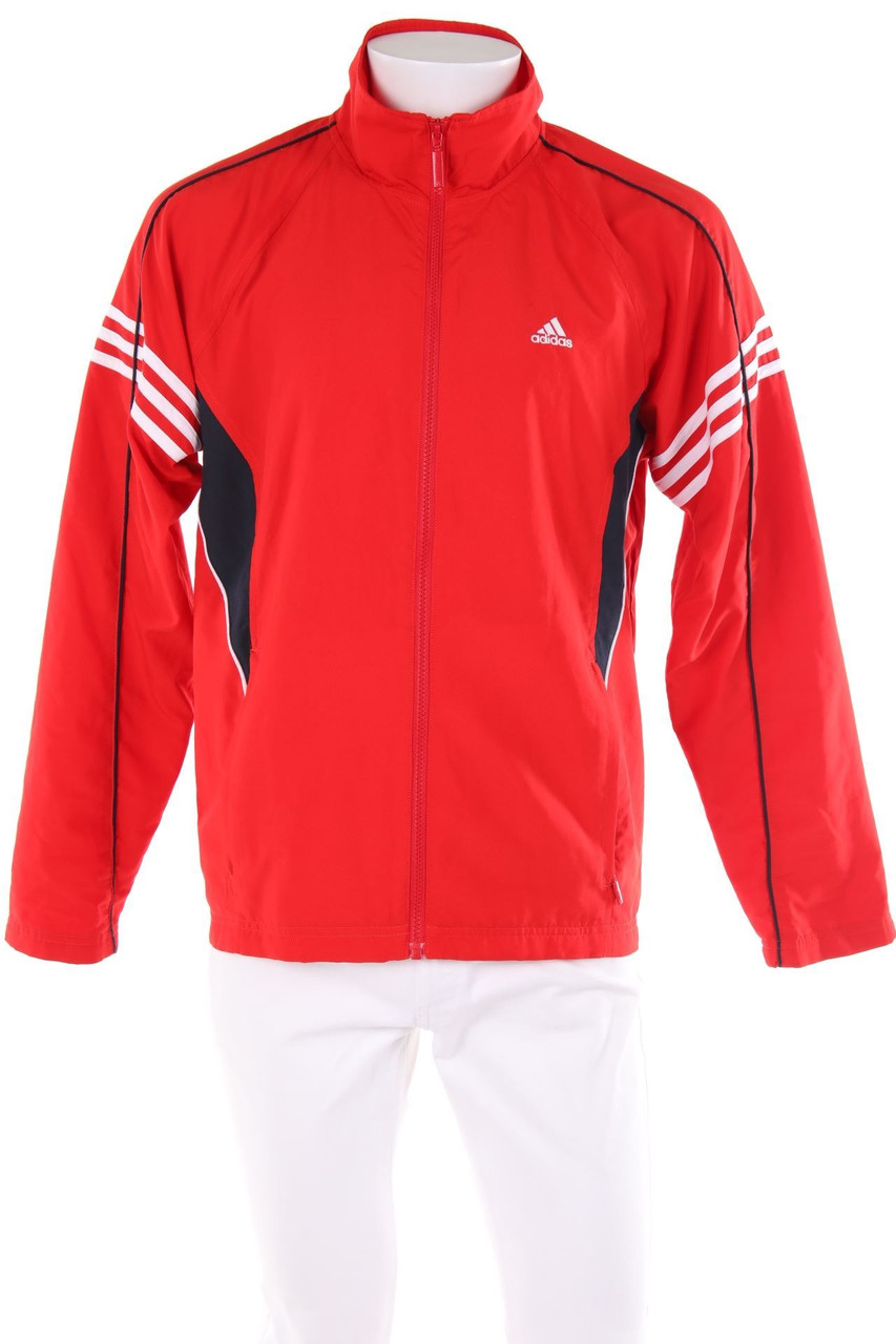 adidas - Sportjacke mit Logo-Stickerei - S