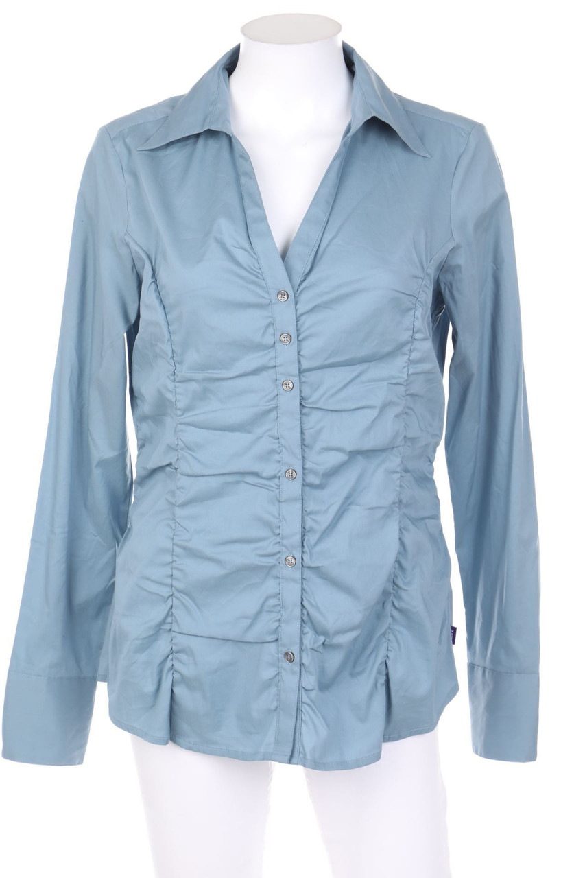 MEXX - Hemd-Bluse mit Raffungen - D 38