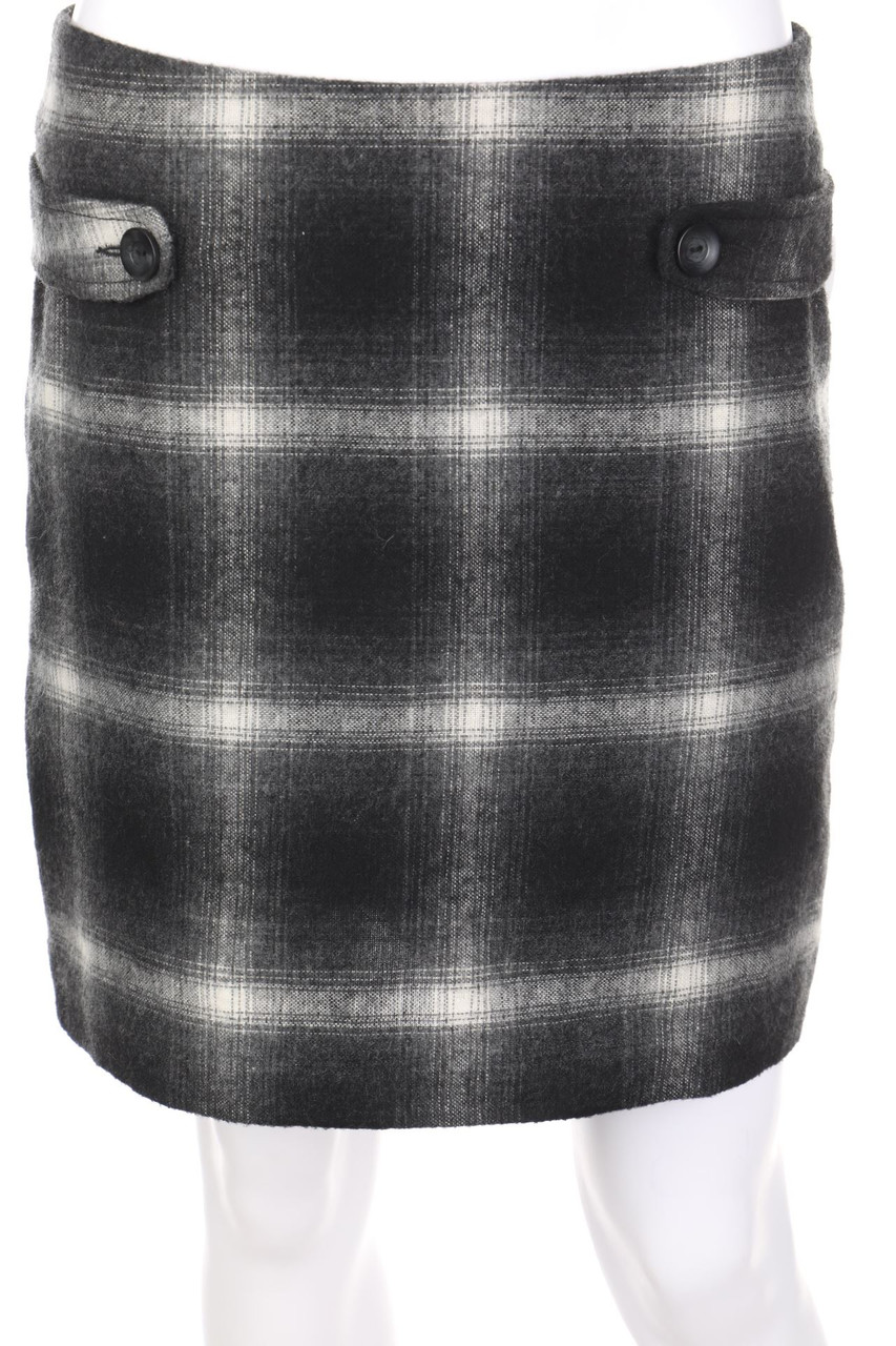 OPUS - Karo-Minirock mit Riegeln - D 36