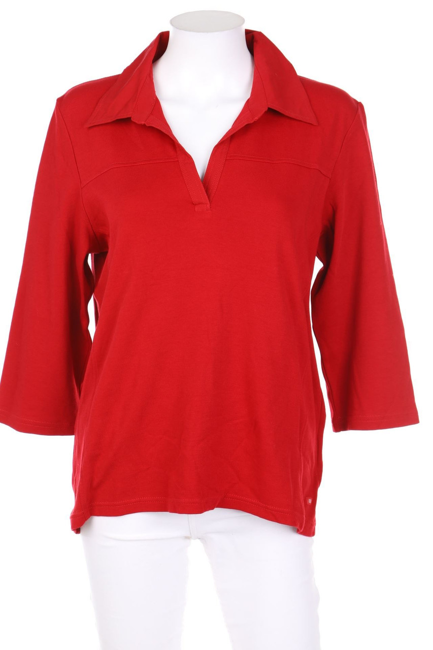 CECIL - 3/4-Arm-Shirt mit Logo-Patch - XXL