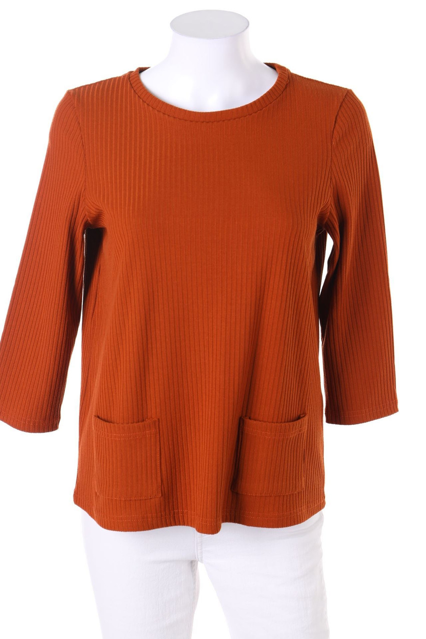 BROADWAY - Strick-Pullover mit aufgesetzten Taschen - XS