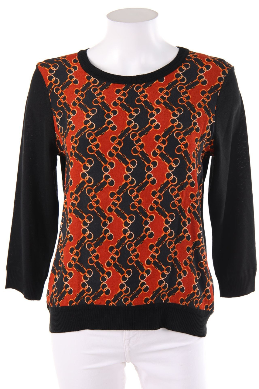 Maison 123 - Strick-Pullover mit Print - D 38