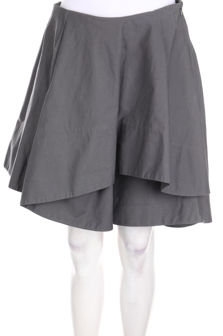 COS - Vokuhila-Rock im Layer Look - D 38