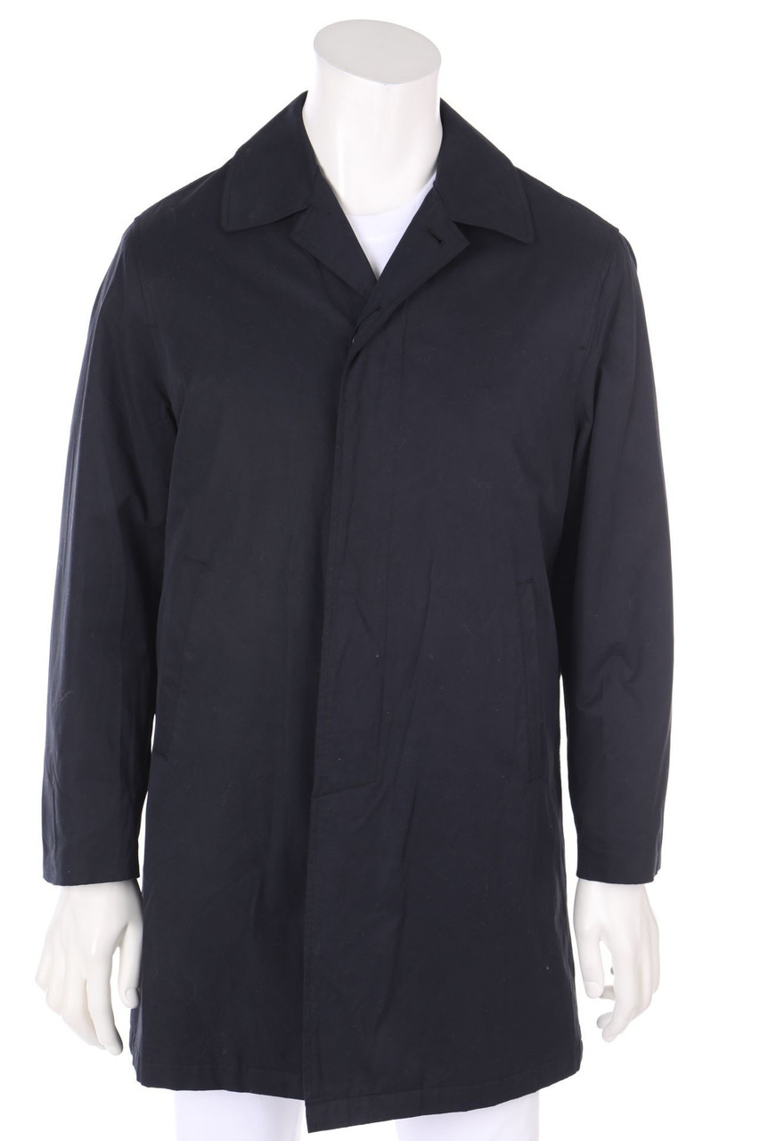 Calvin Klein - Mantel mit Logo-Knöpfen aus Baumwoll-Mix - S