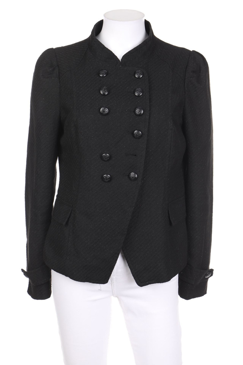 GRAIN DE MALICE - Blazer-Jacke mit Schmuck-Knöpfen - L