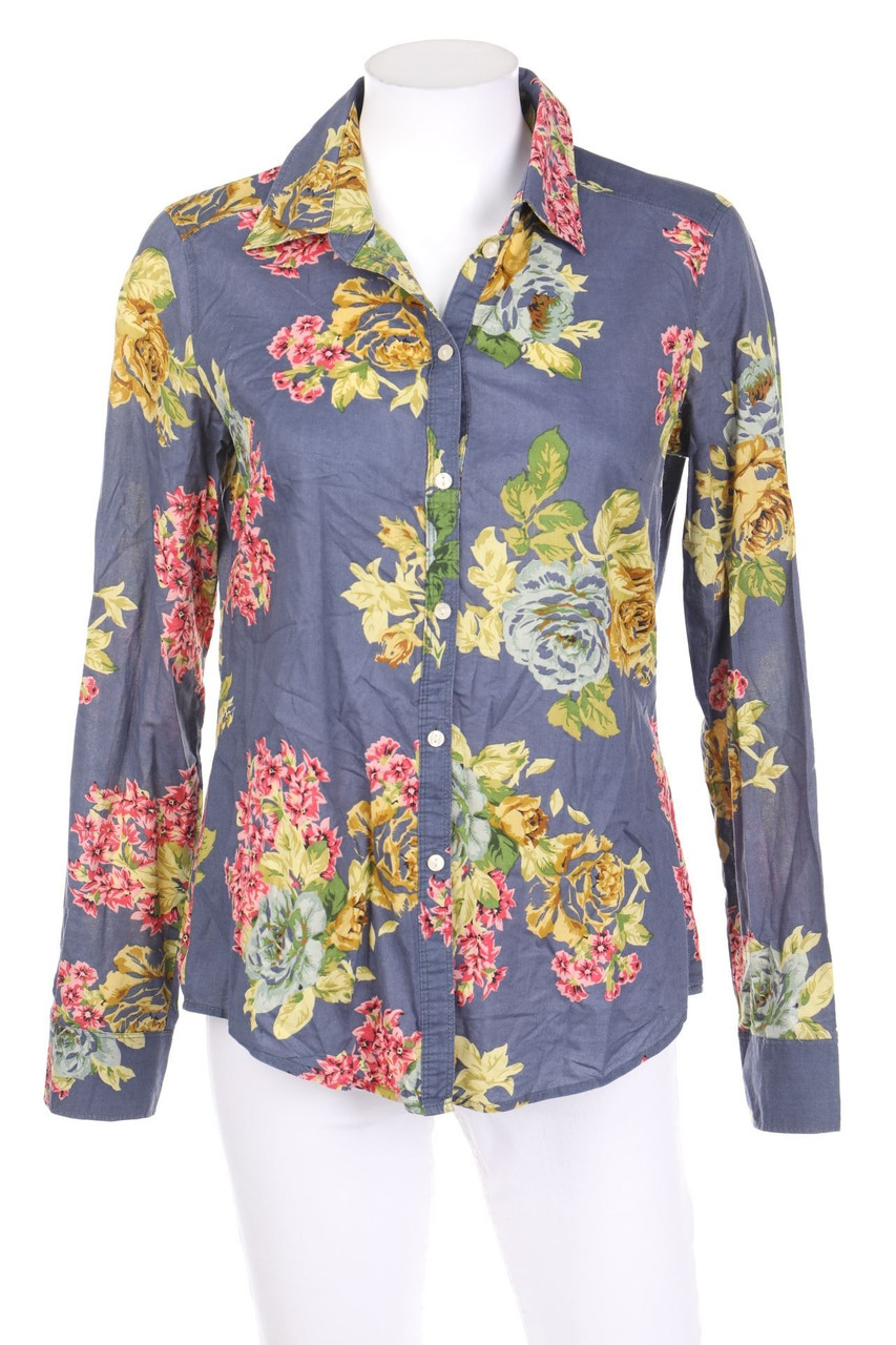 ESPRIT - Hemd-Bluse mit Blumen-Print - D 34