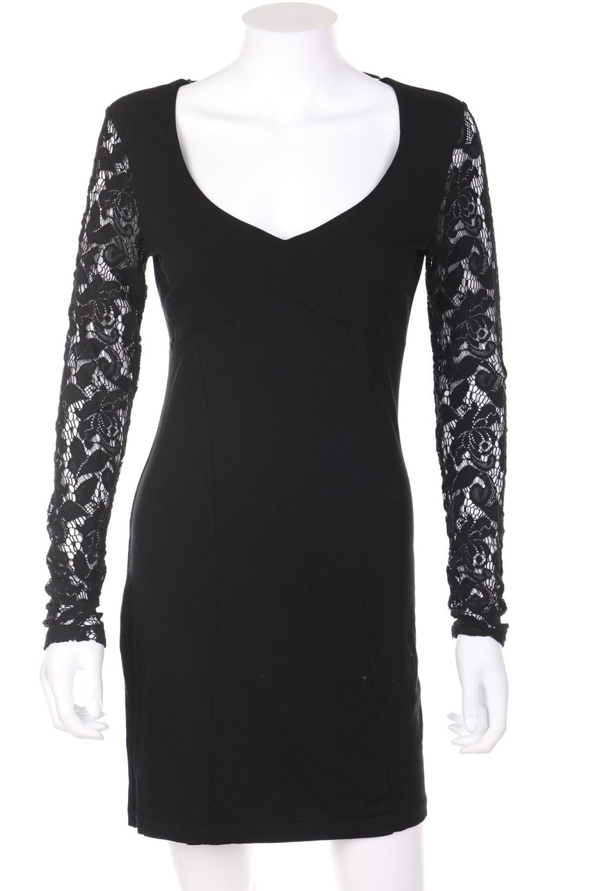 MANGO - Abendkleid mit Spitze - S