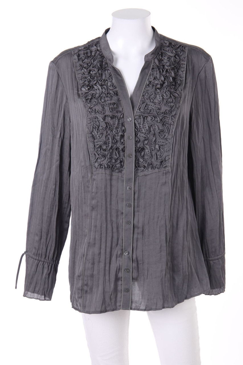 GERRY WEBER - Bluse mit Perlen - D 42